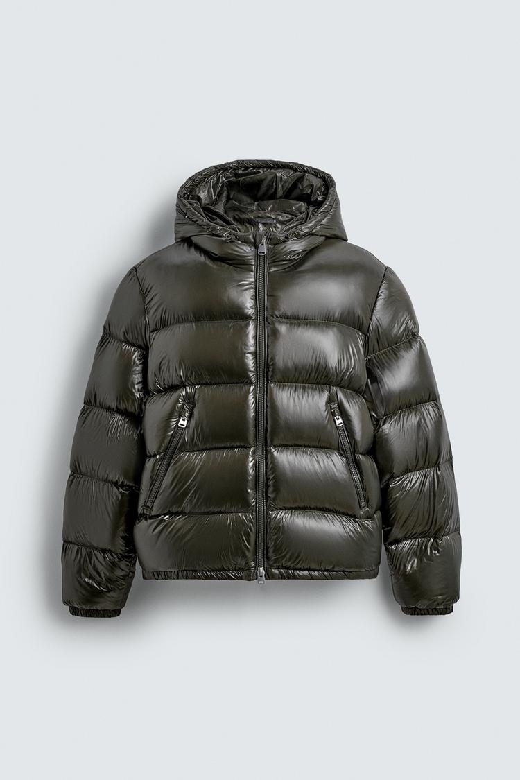 Glossy Puffer Jacket