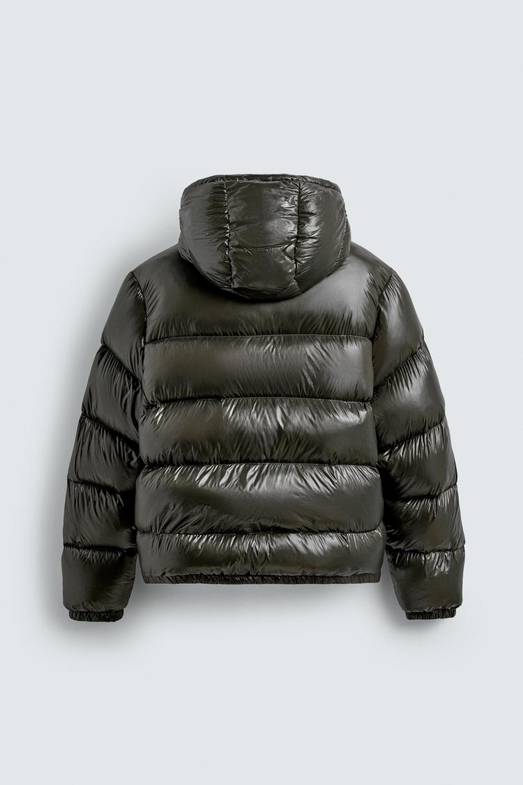 Glossy Puffer Jacket