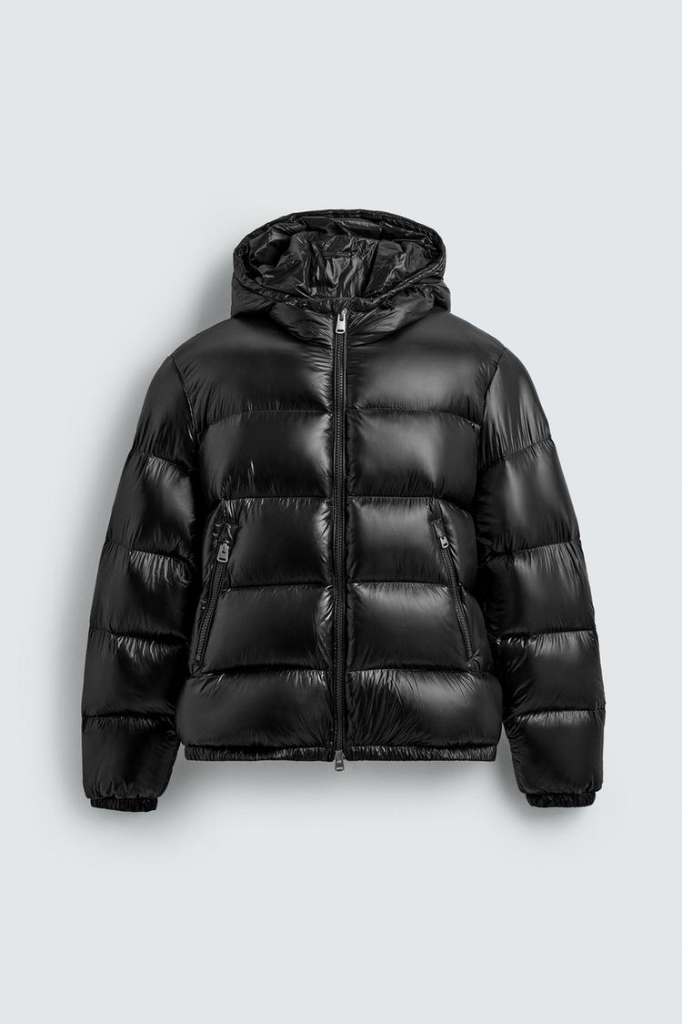 Glossy Puffer Jacket
