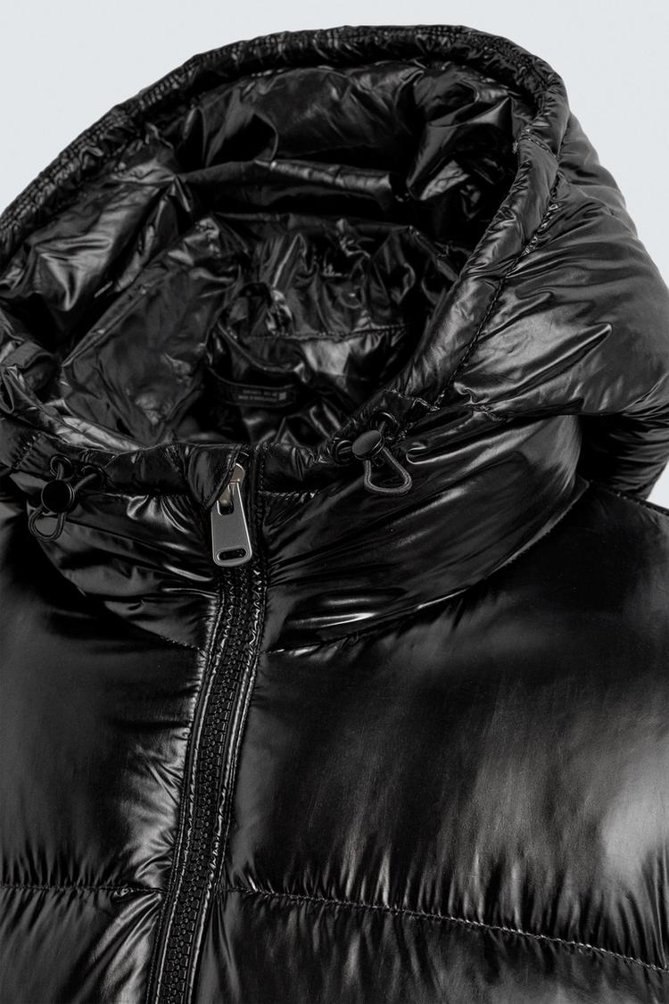 Glossy Puffer Jacket