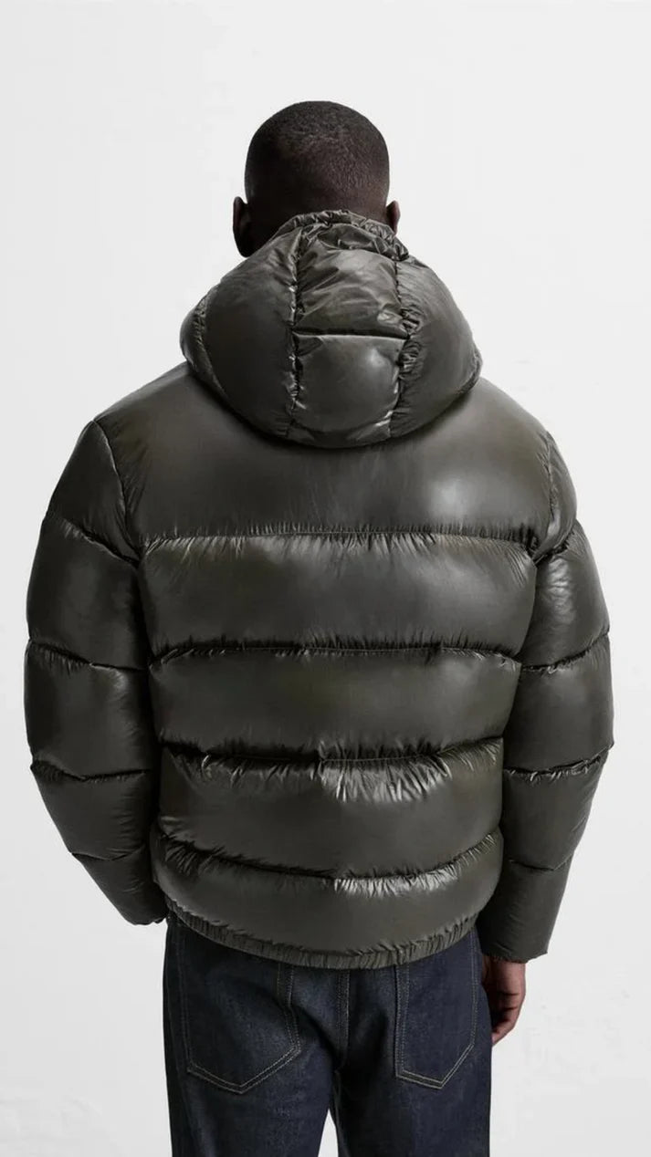 Glossy Puffer Jacket