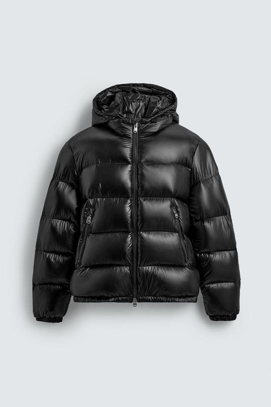 Glossy Puffer Jacket